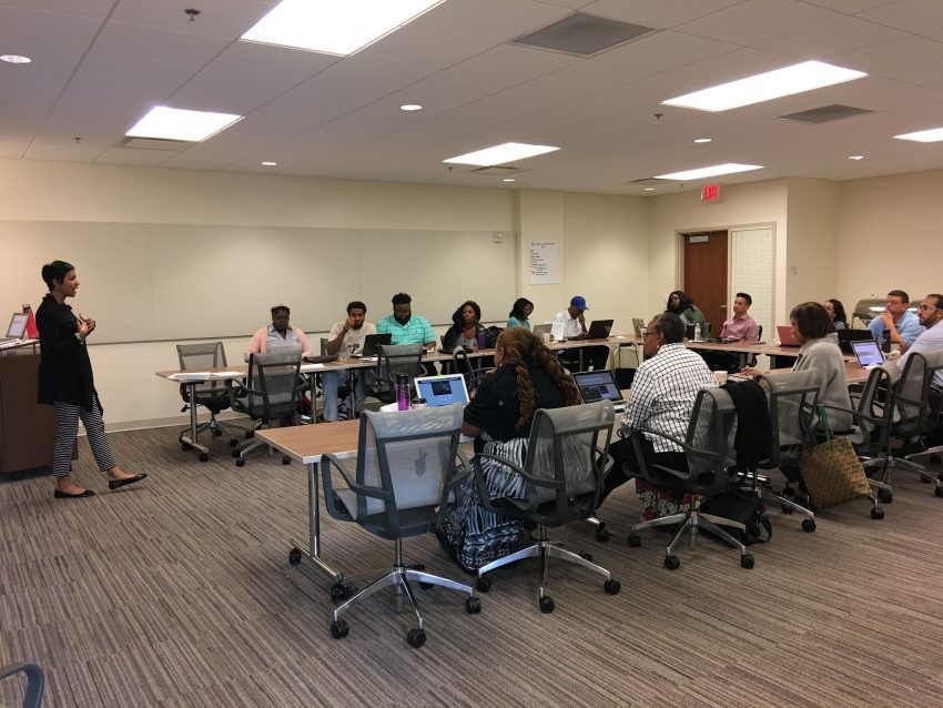 A session during the Summer Institute of Health Policy