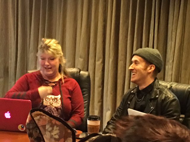 Barletta Speaks to Songwriting Class