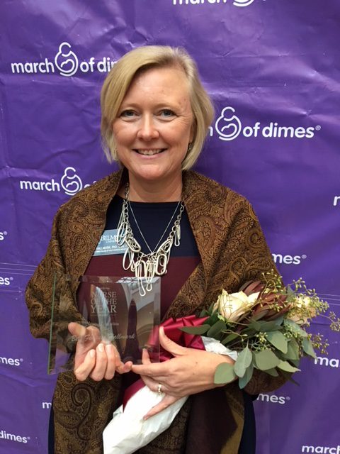 Hallmark Recognized as March of Dimes Nurse Educator of the Year