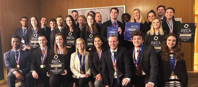 Belmont Wins Big in 2018 International Collegiate DECA Competition