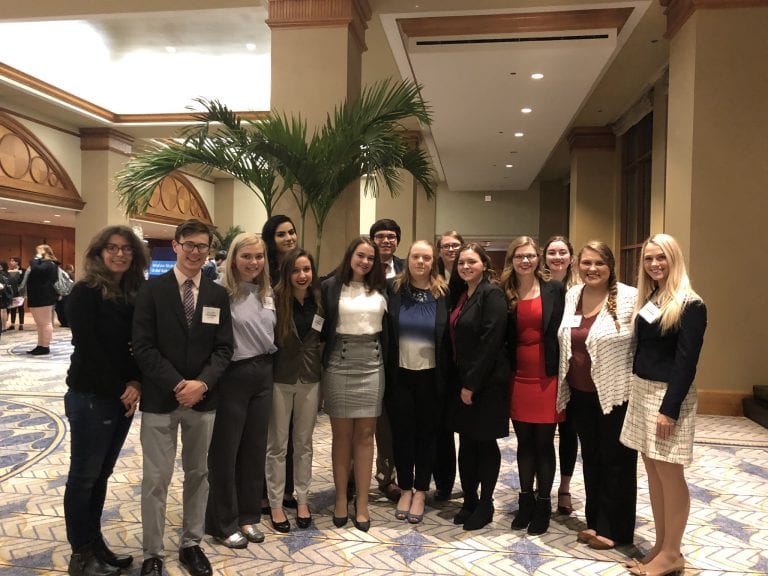 Jellissen Leads Group of Students to Model UN Conference