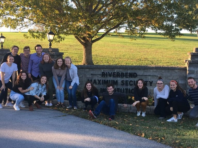 Faith and Justice Students Visit Men on Death Row
