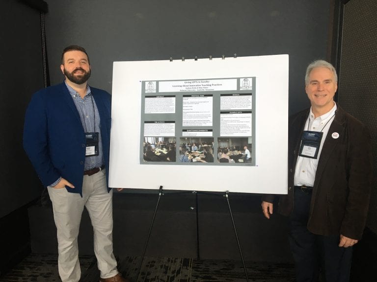 Webb and Pinter Present at Teaching and Learning Conference