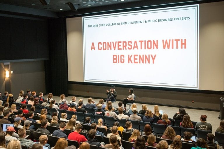 Big Kenny, of Big & Rich, Speaks to Students on His Musical Career