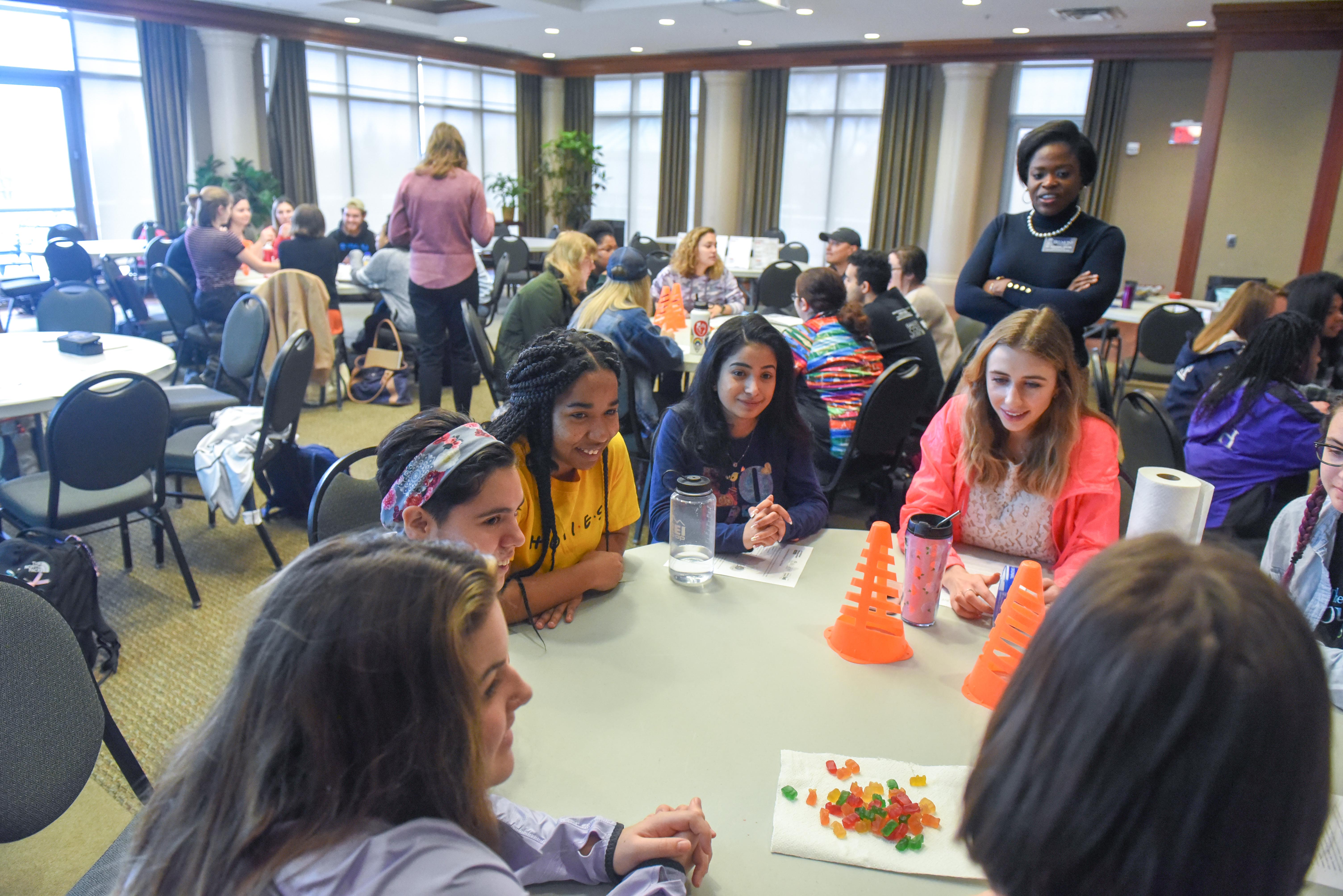 Students Participate in Social Change & ME, An Interactive Leadership Development Session