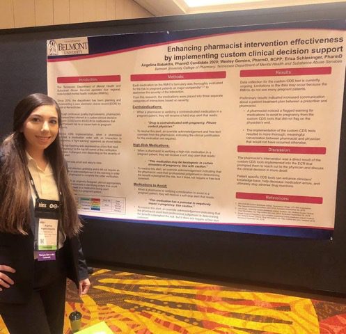 College of Pharmacy Student Presents at Health Information Management System Society Global Conference