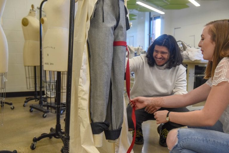 Fashion Design Junior Justice Ybarra Designs Tour Attire for Alumnus Jake Wesley Rogers