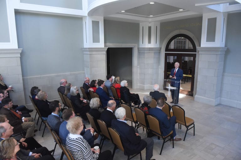 Belmont University Chapel Dedicated in Honor of Late President, Chancellor Herbert Gabhart