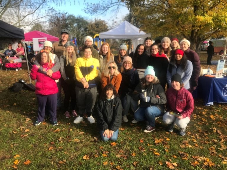 Belmont Students Give Thanks at 2019 Nashville Buddy Walk