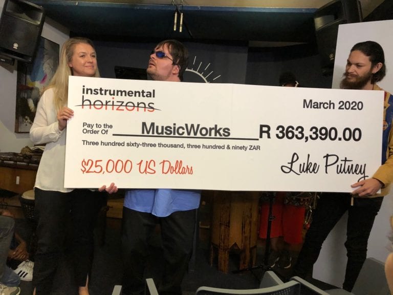 Alumnus Luke Putney’s Nonprofit Instrumental Horizons Donates $25,000 to MusicWorks