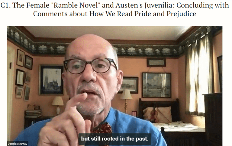 Murray Presents at Jane Austen Society of North America Annual Meeting