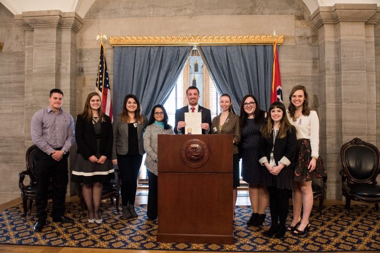 Proclamation Recognizes Student Veterans through Tennessee Week of Honor