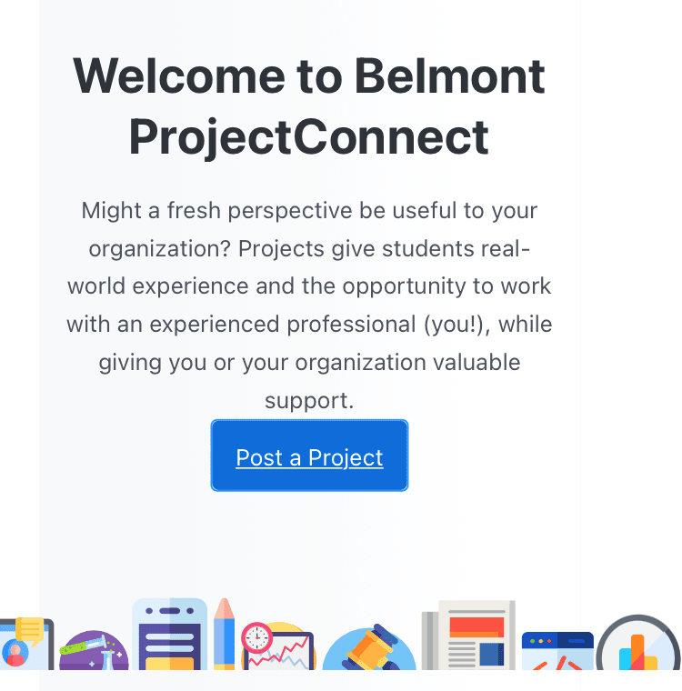 Belmont Launches New Paid-Work Experience Platform, Project Connect