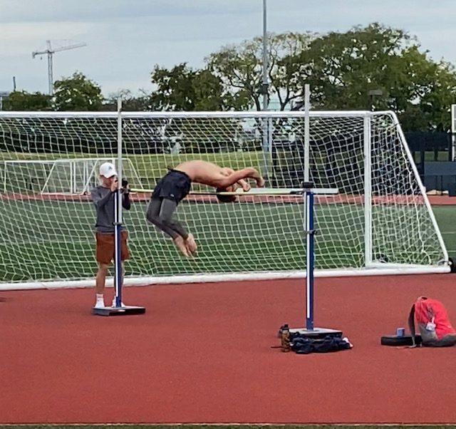 Belmont Senior Trey Collins Sets Highest Backflip World Record