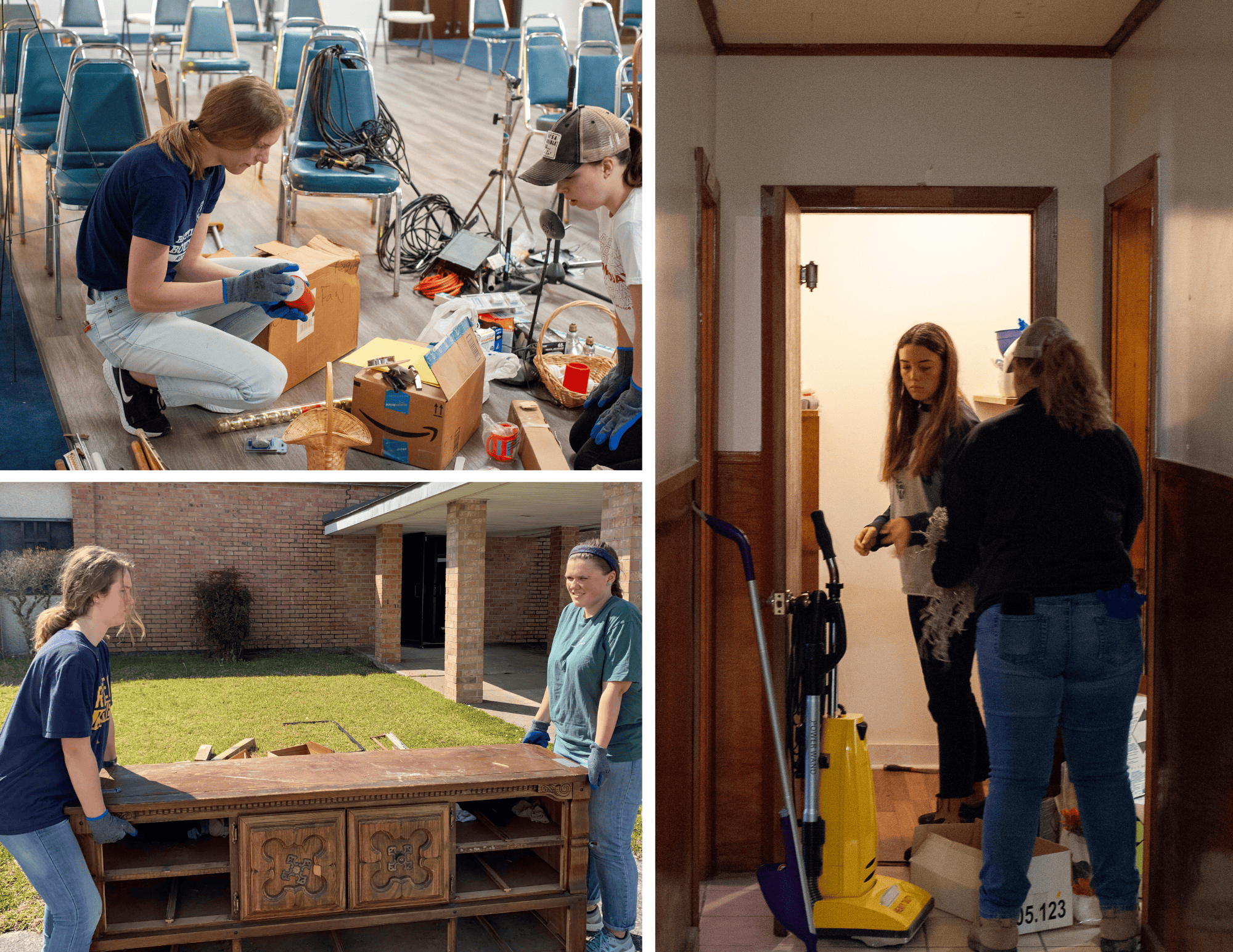 Belmont students on 2022 Gulf Coast Immersion Trip