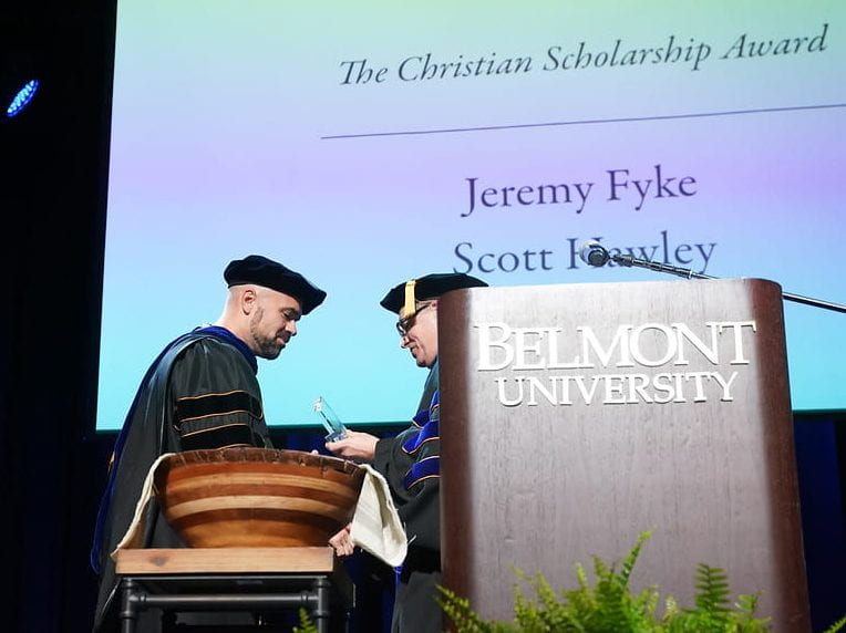 Fyke Receives Faculty Christian Scholarship Award