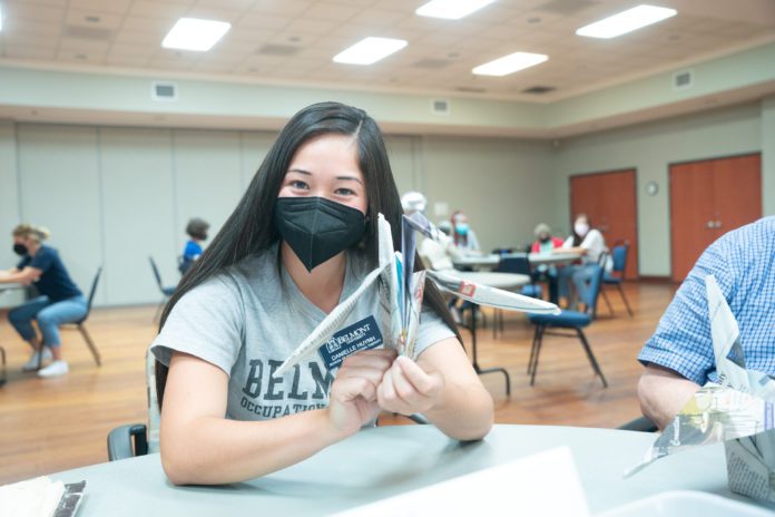 Danielle Huynh - Service for OT students at Belmont