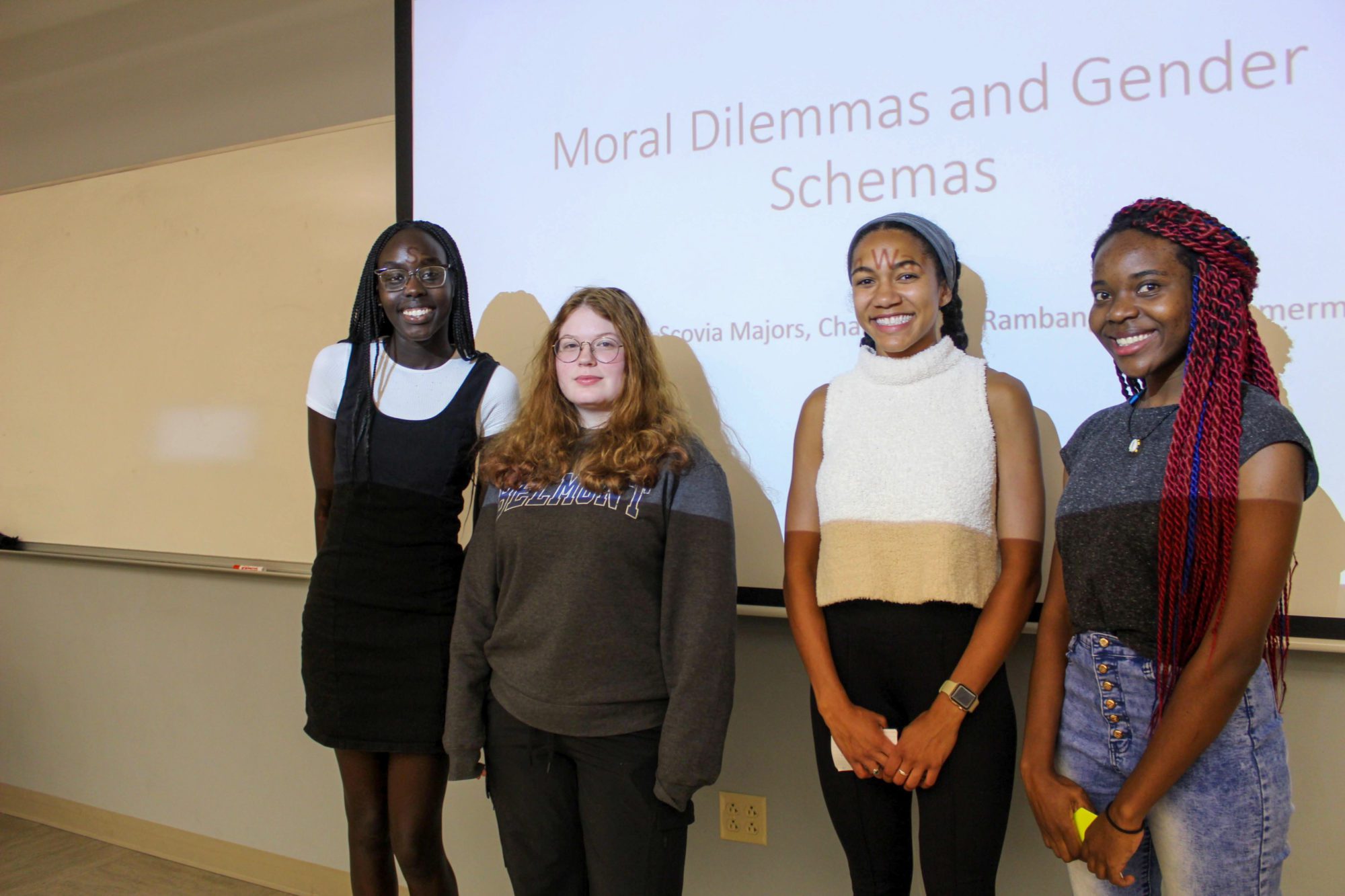 group making presentation